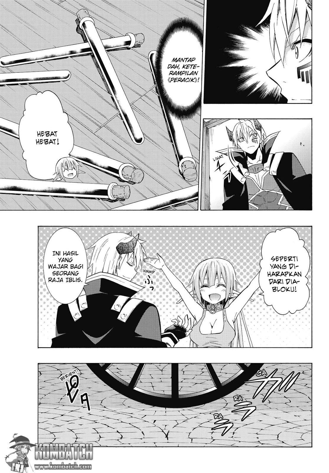 Isekai Maou to Shoukan Shoujo Dorei Majutsu Chapter 17 Bahasa Indonesia