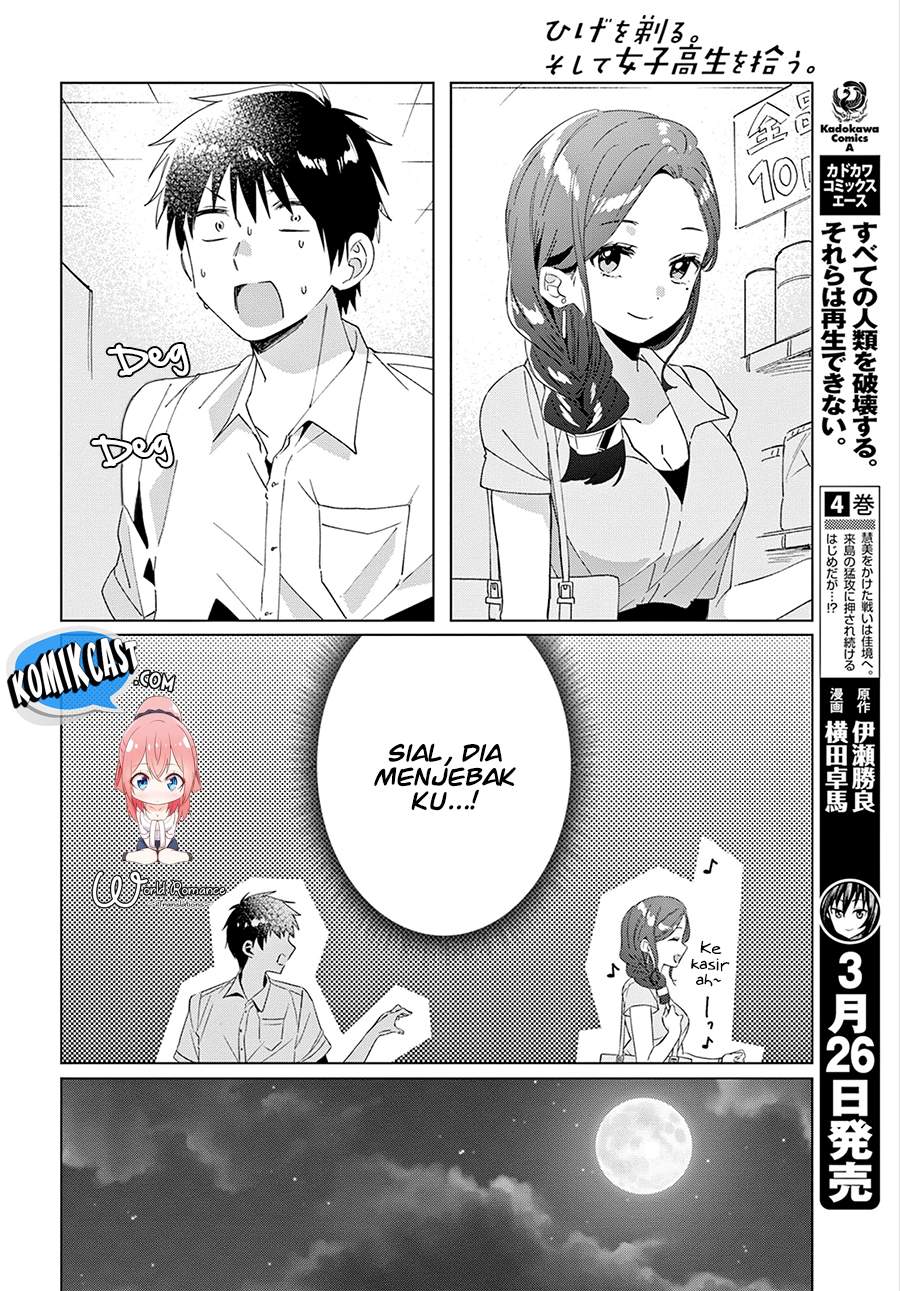 Hige o Soru. Soshite Joshikousei o Hirou. Chapter 15 Bahasa Indonesia