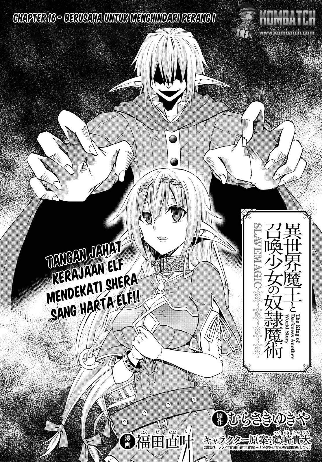 Isekai Maou to Shoukan Shoujo Dorei Majutsu Chapter 16 Bahasa Indonesia