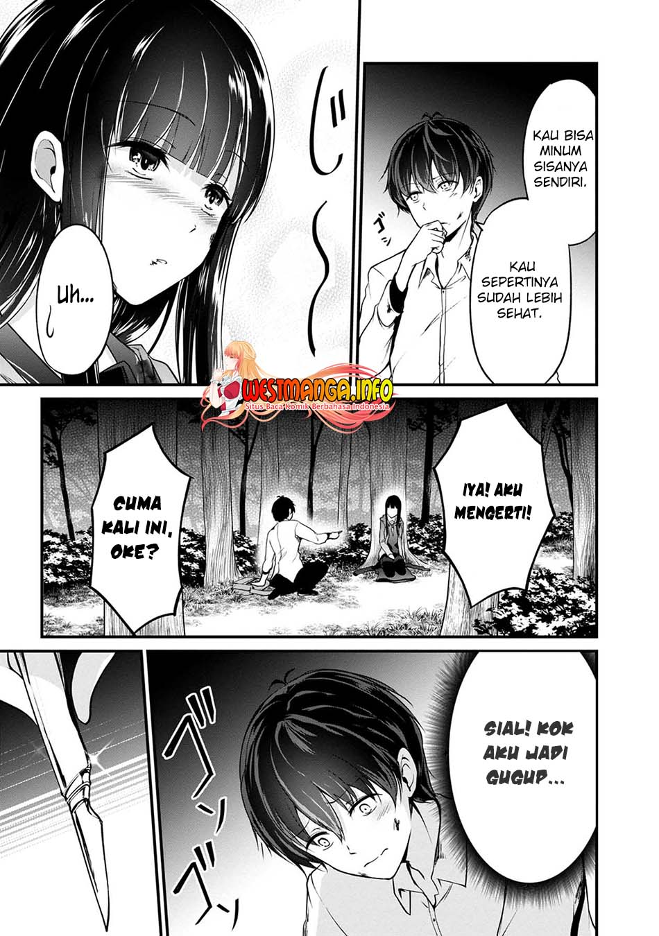 Namae no nai Kaibutsu: Kumo to Shoujo to Ryouki Satsujin Chapter 41 Bahasa Indonesia