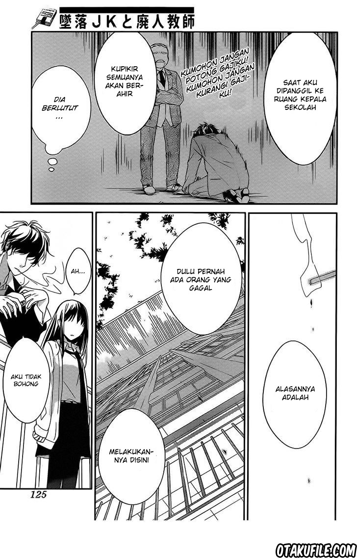 Tsuiraku JK to Haijin Kyoushi Chapter 01 Bahasa Indonesia