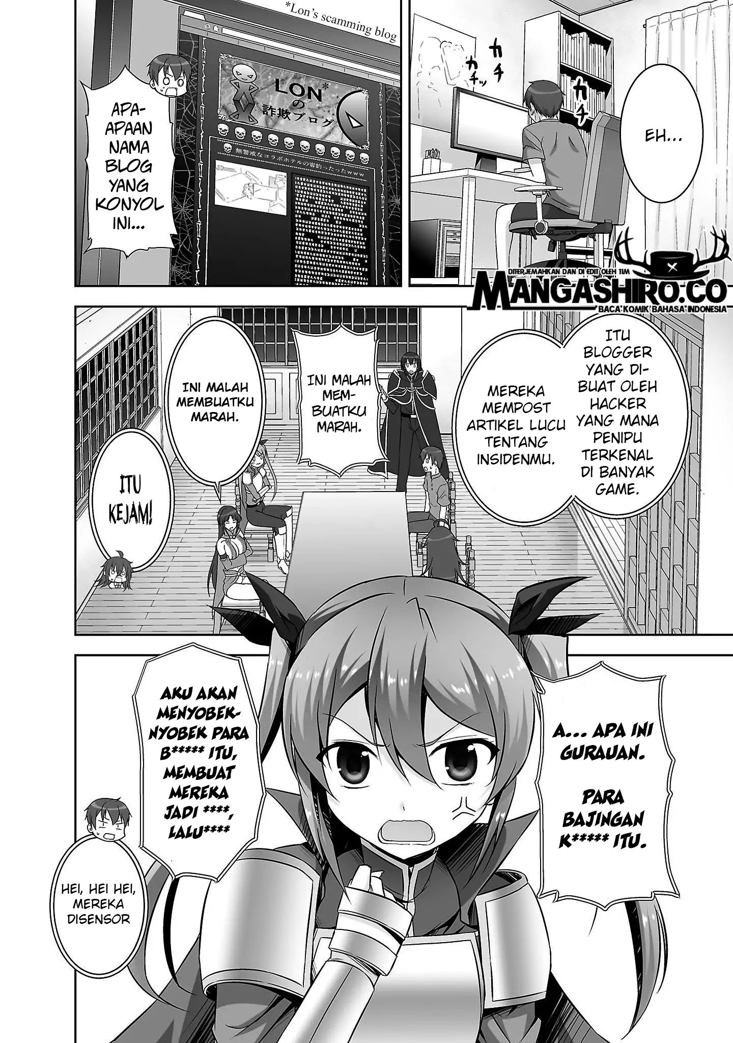 Netoge no Yome wa Onnanoko ja Nai to Omotta? Chapter 23 Bahasa Indonesia