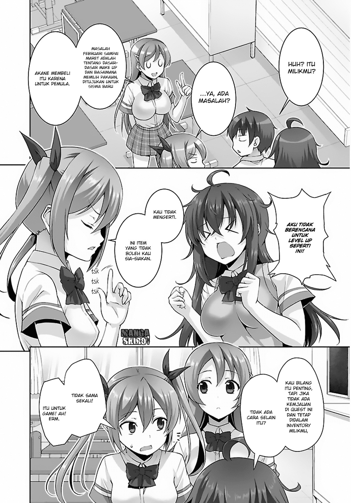 Netoge no Yome wa Onnanoko ja Nai to Omotta? Chapter 17 Bahasa Indonesia