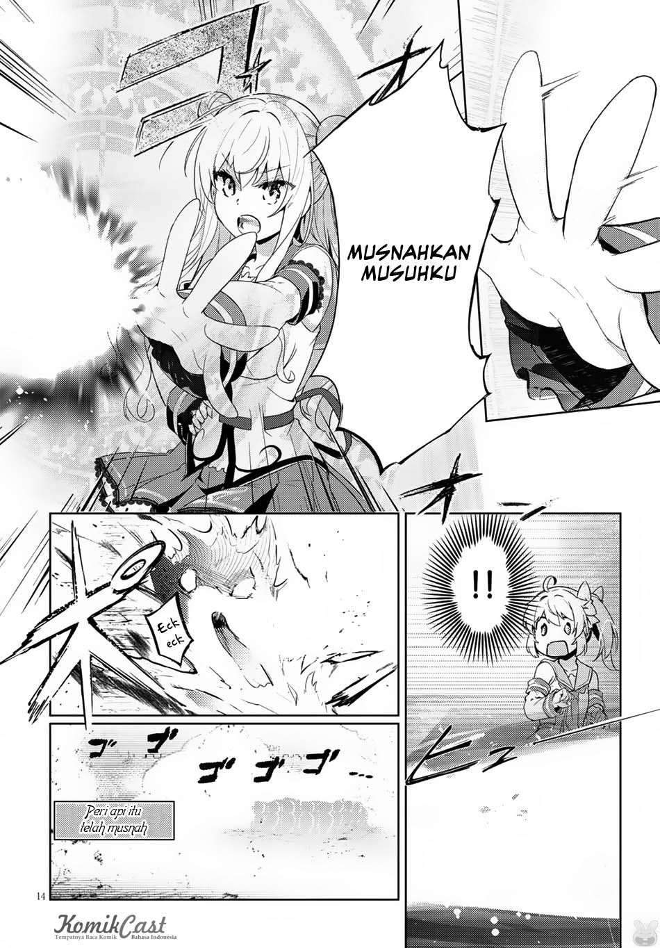 Kenshi o Mezashite Nyugaku Shitanoni Maho Tekisei 9999 Nandesukedo!? Chapter 02 Bahasa Indonesia