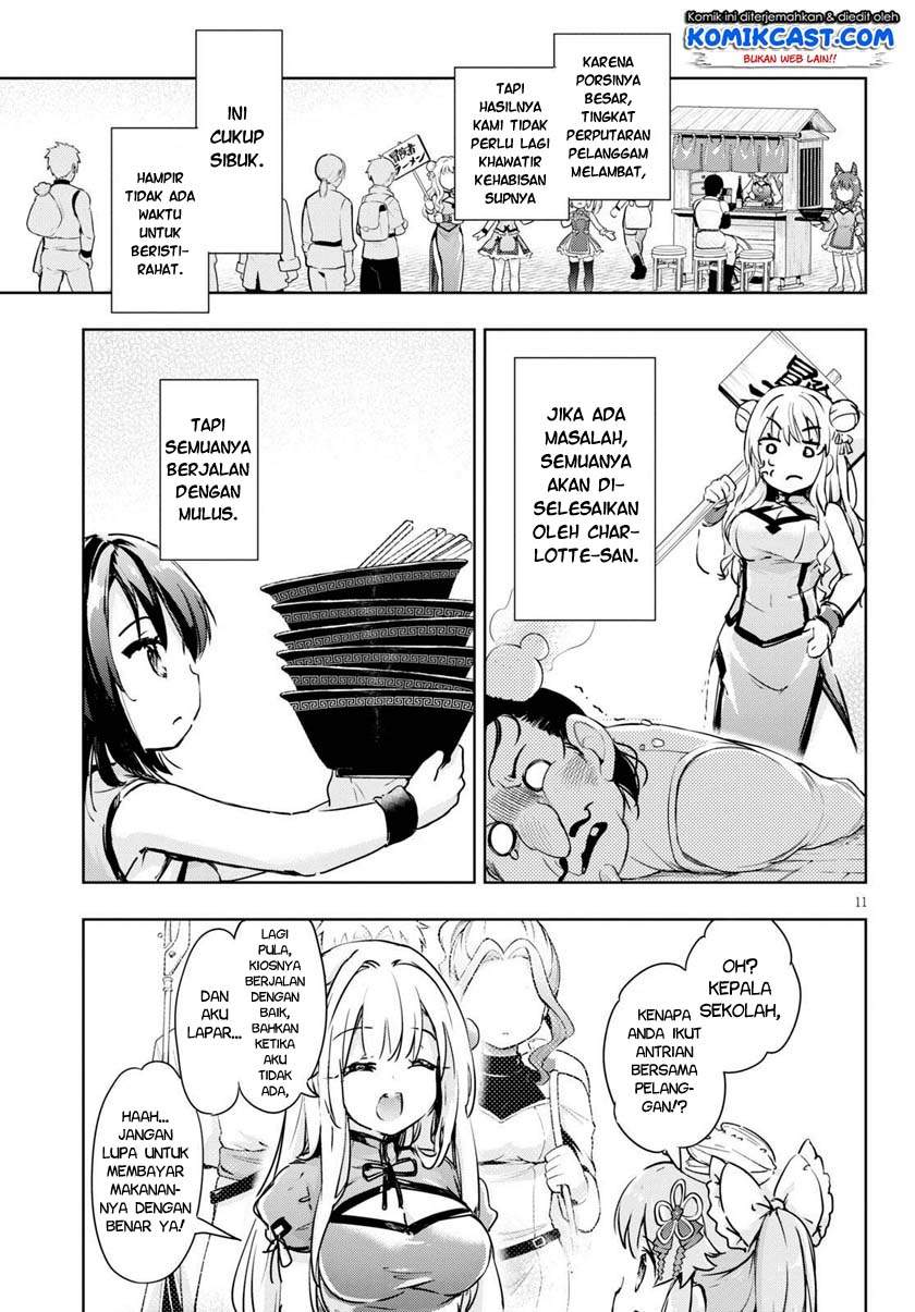 Kenshi o Mezashite Nyugaku Shitanoni Maho Tekisei 9999 Nandesukedo!? Chapter 42 Bahasa Indonesia