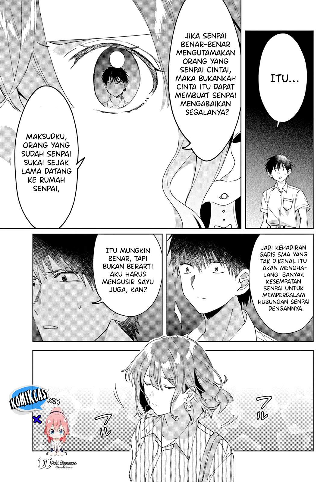 Hige o Soru. Soshite Joshikousei o Hirou. Chapter 17 Bahasa Indonesia