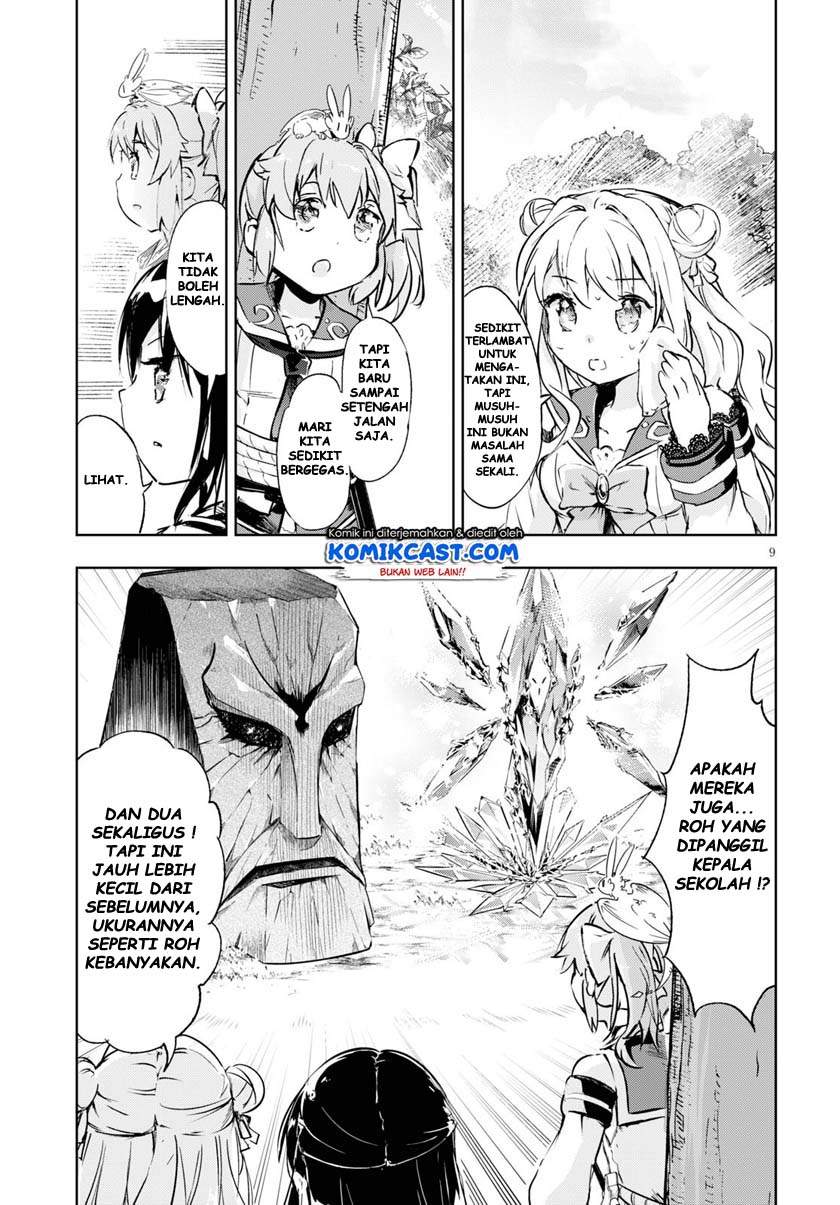 Kenshi o Mezashite Nyugaku Shitanoni Maho Tekisei 9999 Nandesukedo!? Chapter 33 Bahasa Indonesia