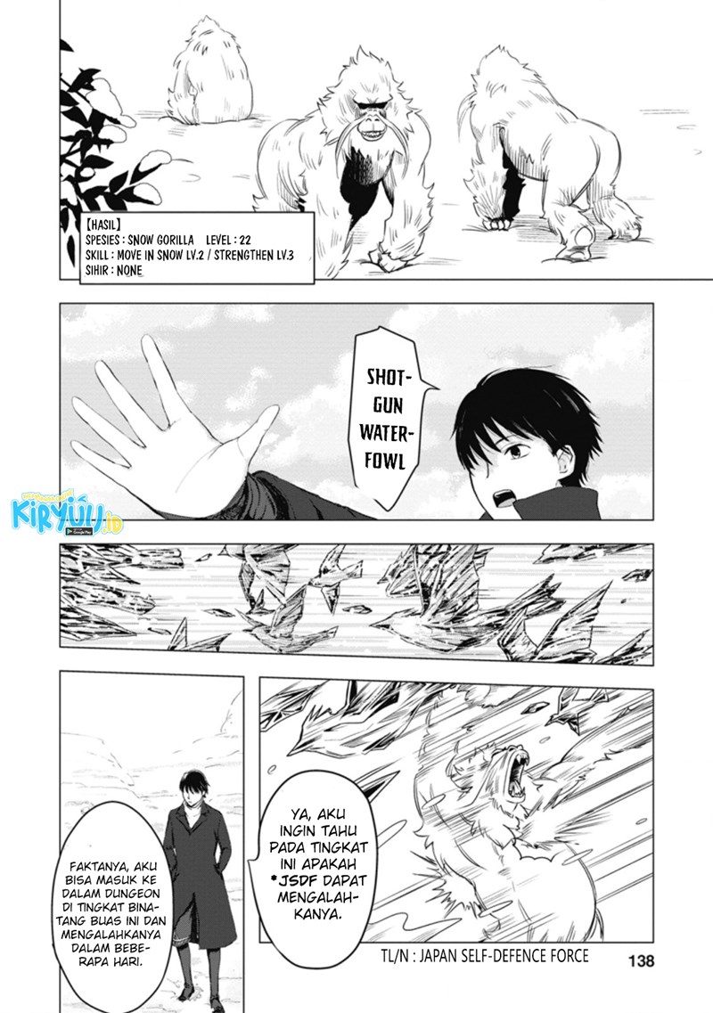 Ano Hi Chikyuu ni Dungeon ga Shutsugen Shita Chapter 05.1 Bahasa Indonesia