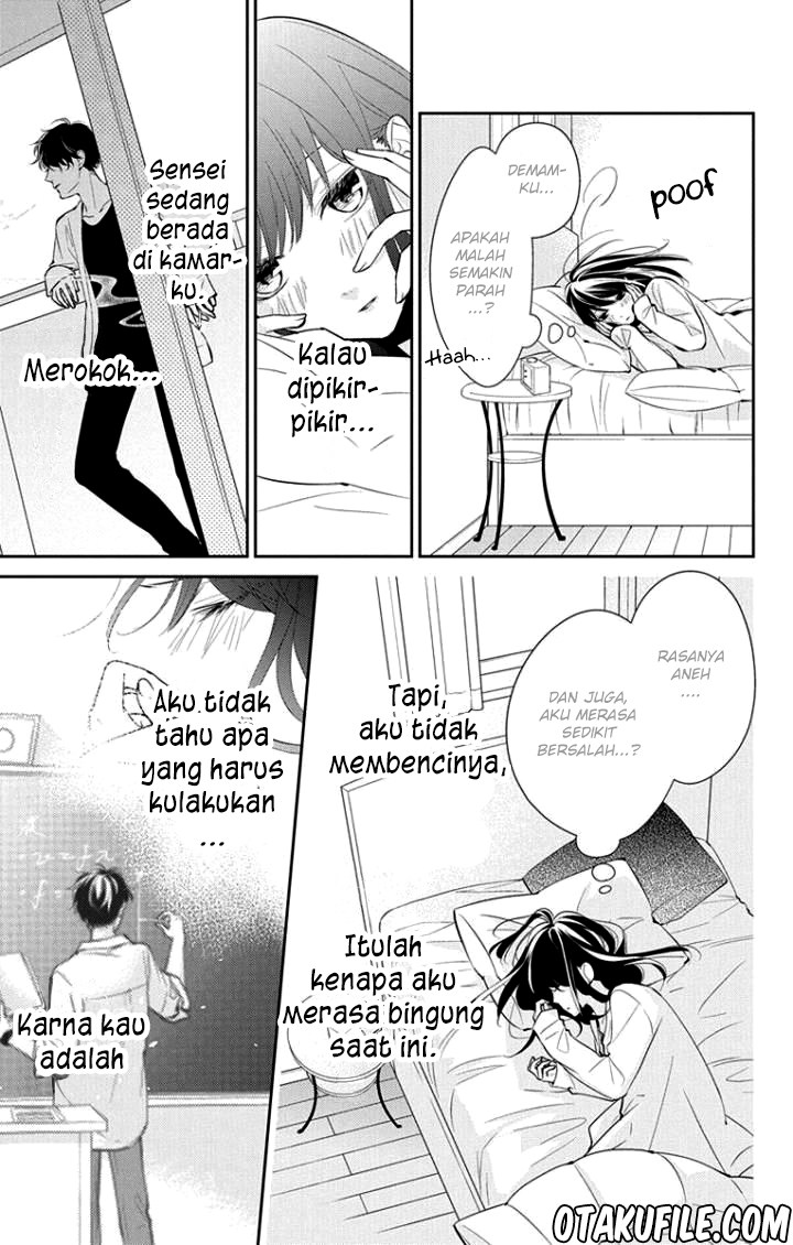 Tsuiraku JK to Haijin Kyoushi Chapter 03 Bahasa Indonesia