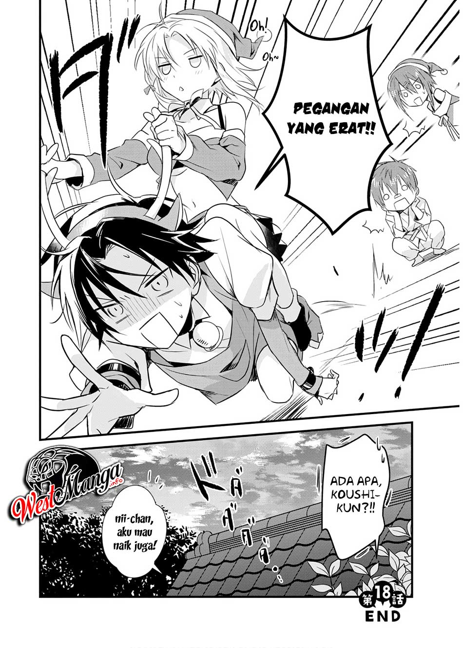 Megami-ryou no Ryoubo-kun. Chapter 18 Bahasa Indonesia