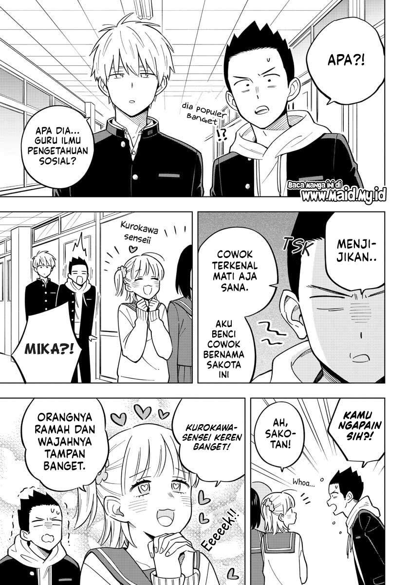 Sensei wa Koi o Oshie Rarenai Chapter 27 Bahasa Indonesia