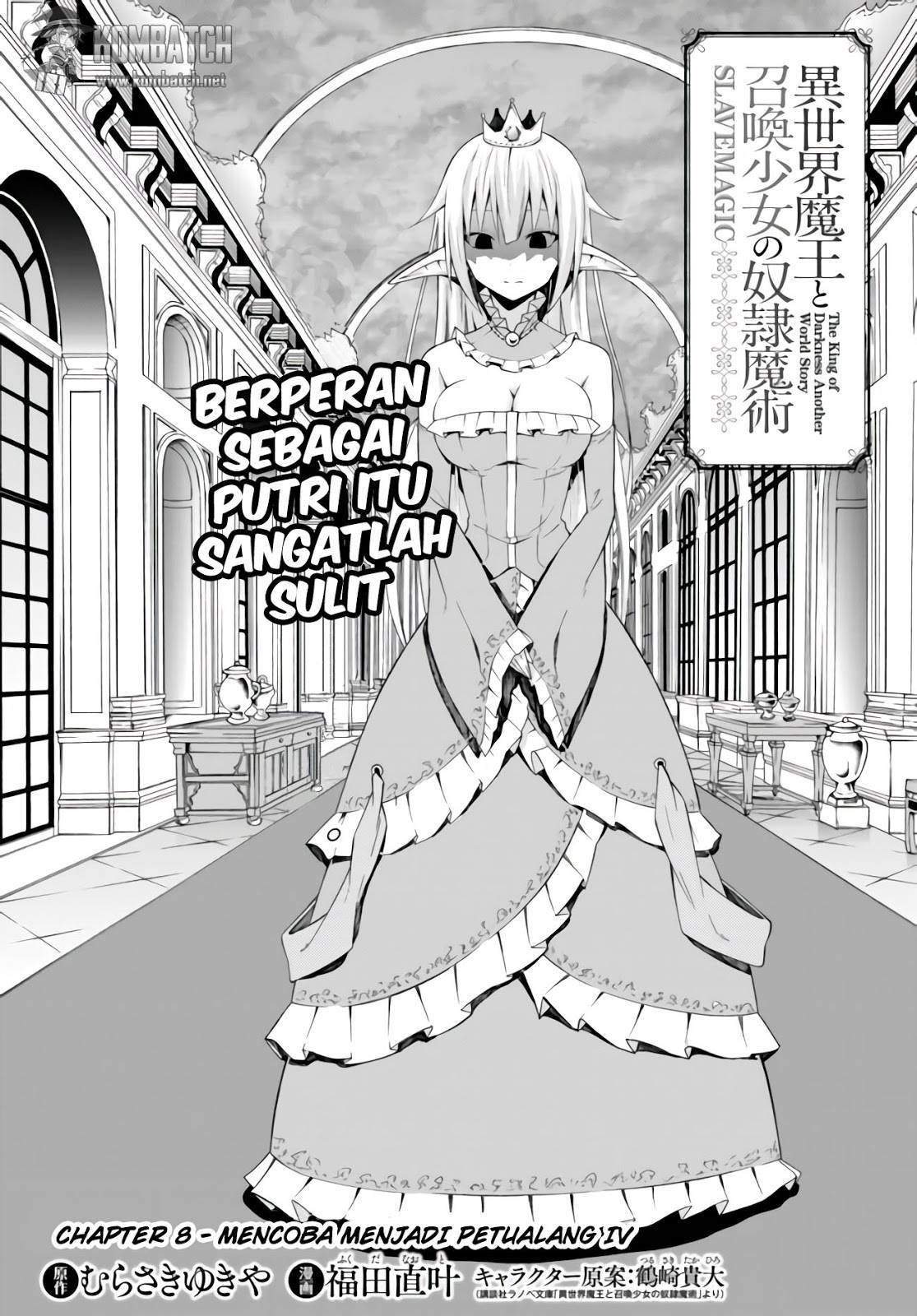 Isekai Maou to Shoukan Shoujo Dorei Majutsu Chapter 08 Bahasa Indonesia