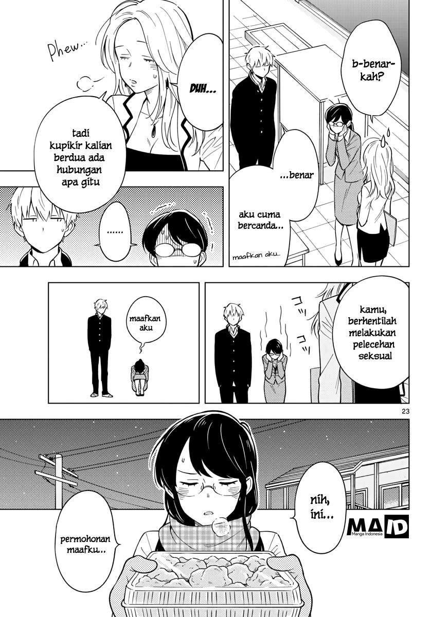 Sensei wa Koi o Oshie Rarenai Chapter 09 Bahasa Indonesia