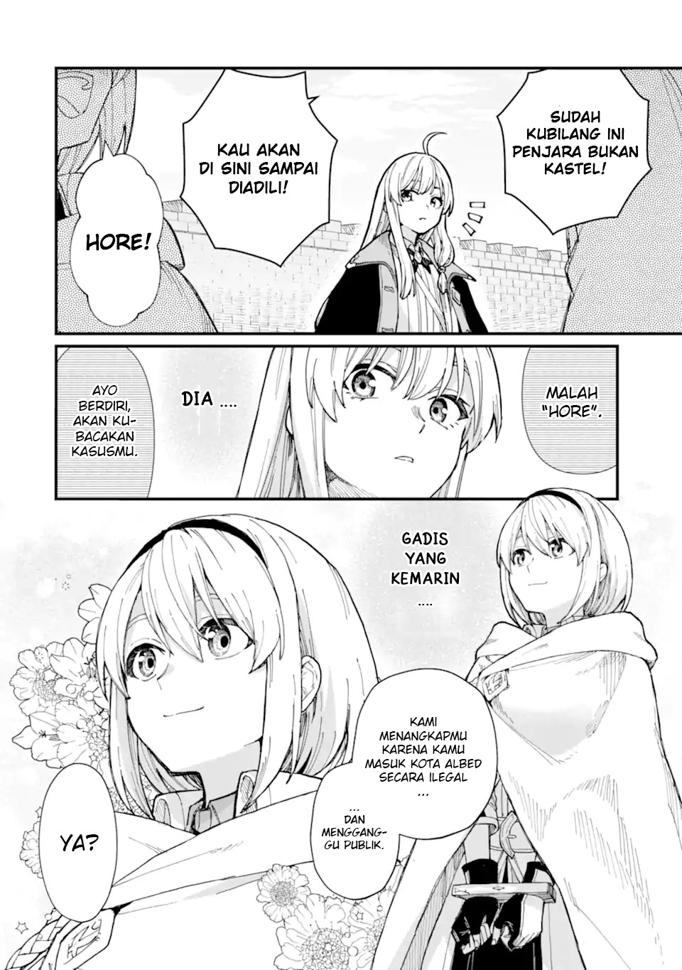 Majo no Tabitabi Chapter 13 Bahasa Indonesia