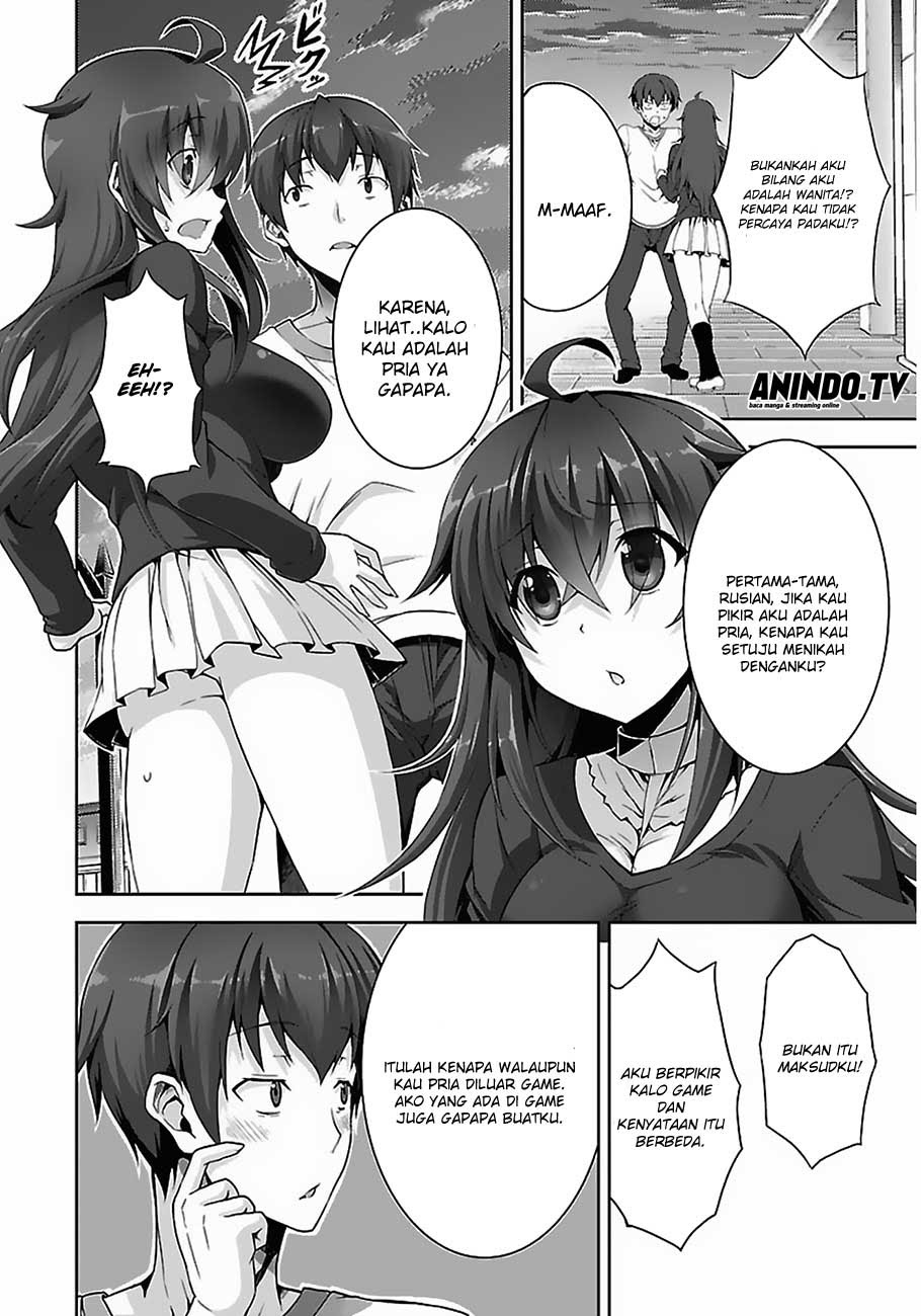 Netoge no Yome wa Onnanoko ja Nai to Omotta? Chapter 02 Bahasa Indonesia