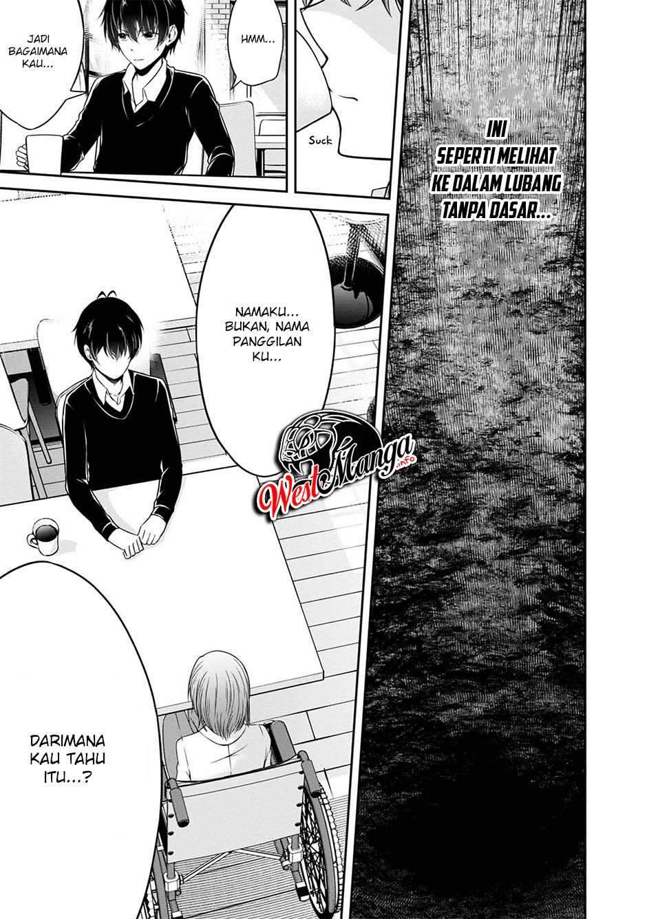 Namae no nai Kaibutsu: Kumo to Shoujo to Ryouki Satsujin Chapter 30 Bahasa Indonesia