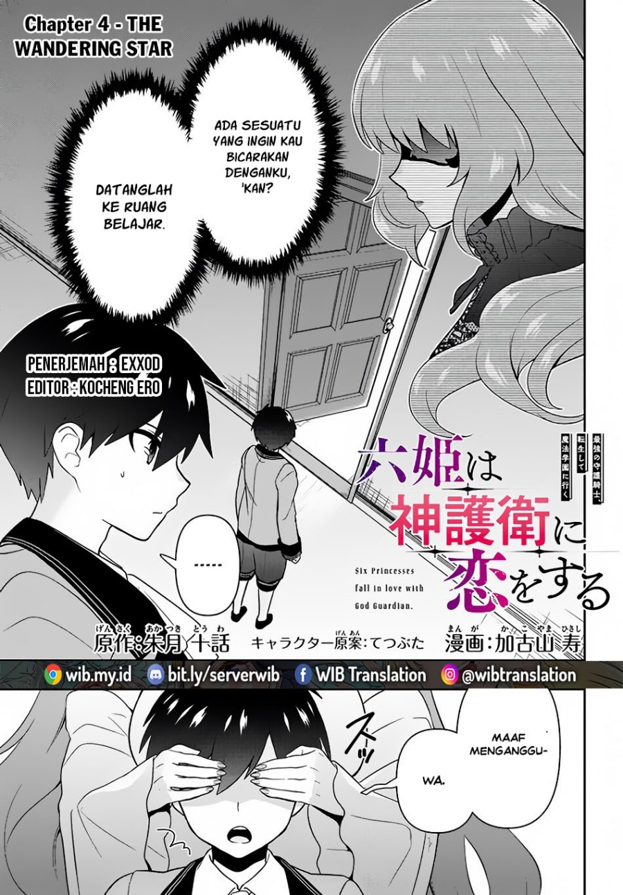 Six Princesses Fall in Love With God Guardian Chapter 04 Bahasa Indonesia