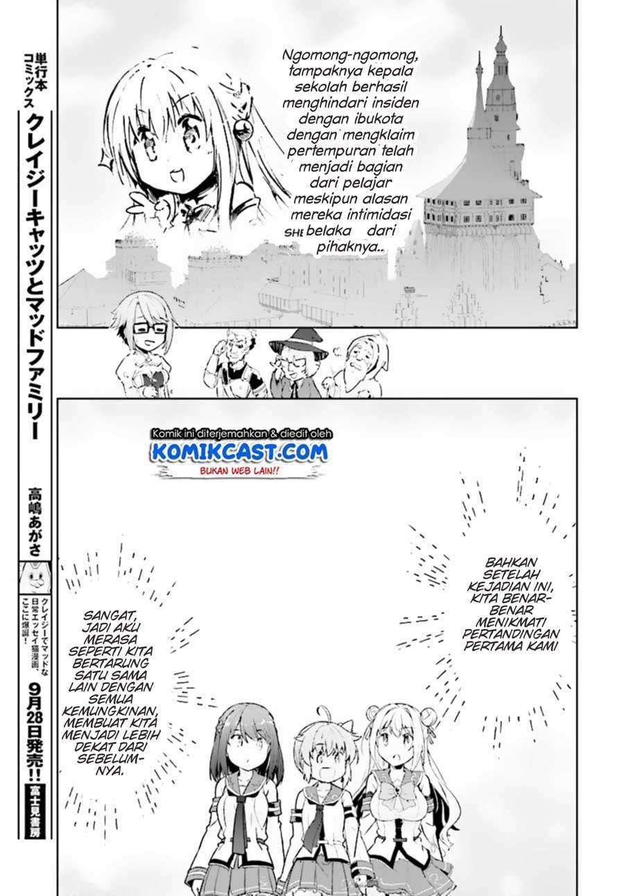 Kenshi o Mezashite Nyugaku Shitanoni Maho Tekisei 9999 Nandesukedo!? Chapter 10 Bahasa Indonesia