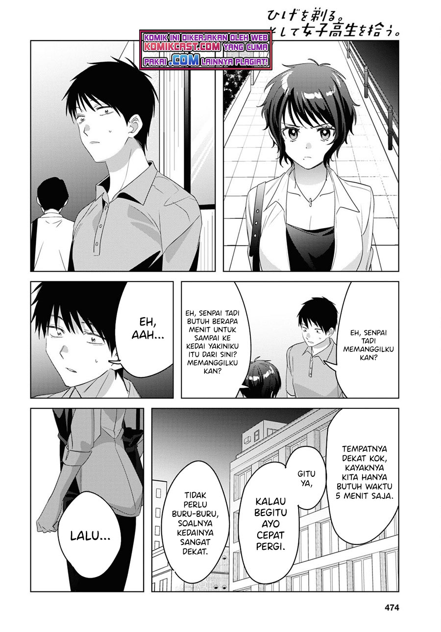 Hige o Soru. Soshite Joshikousei o Hirou. Chapter 36 Bahasa Indonesia