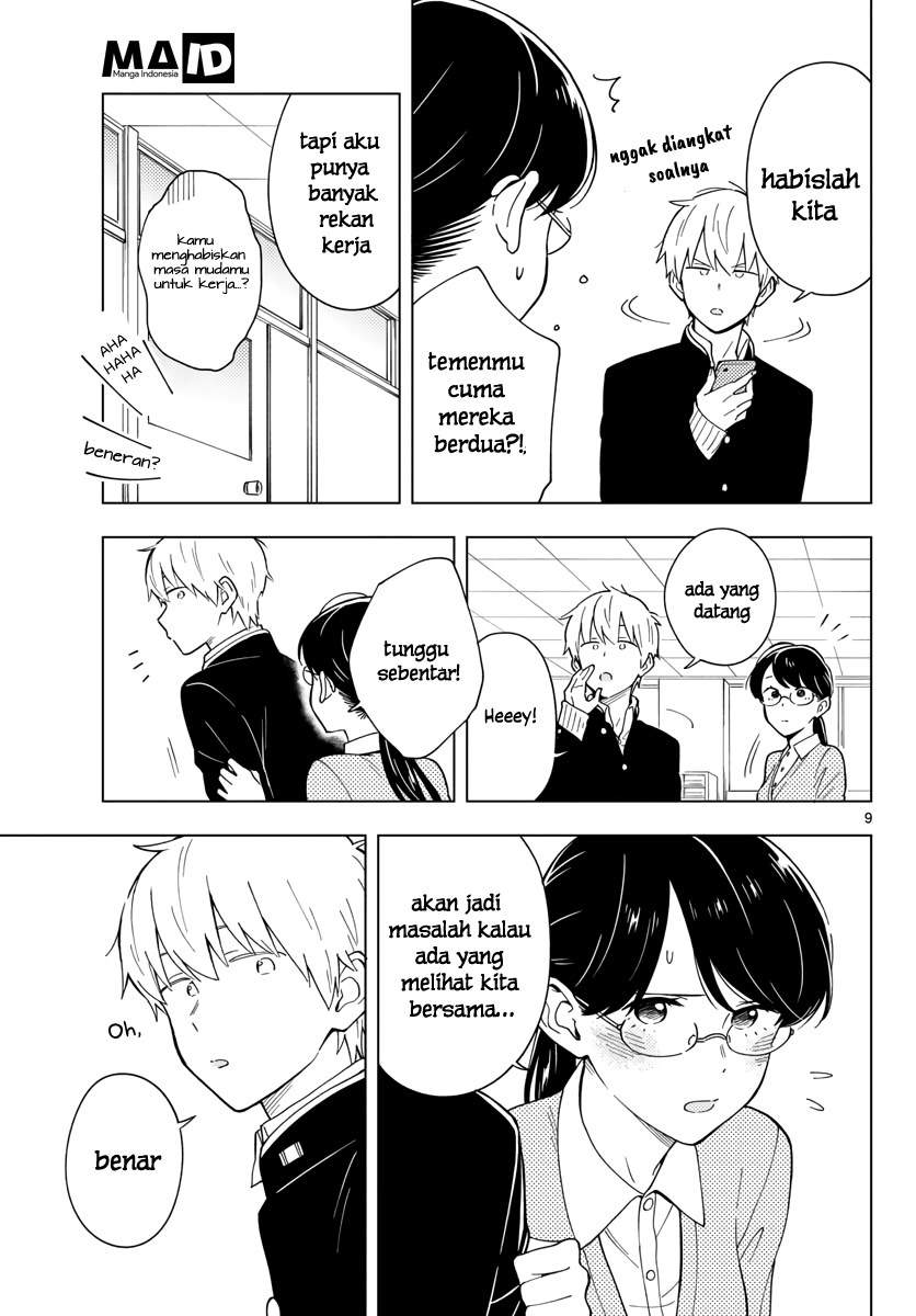 Sensei wa Koi o Oshie Rarenai Chapter 08 Bahasa Indonesia