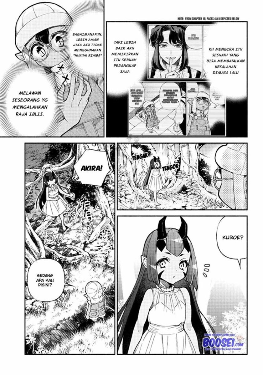 Tensei Goblin da kedo Shitsumon aru? Chapter 19 Bahasa Indonesia