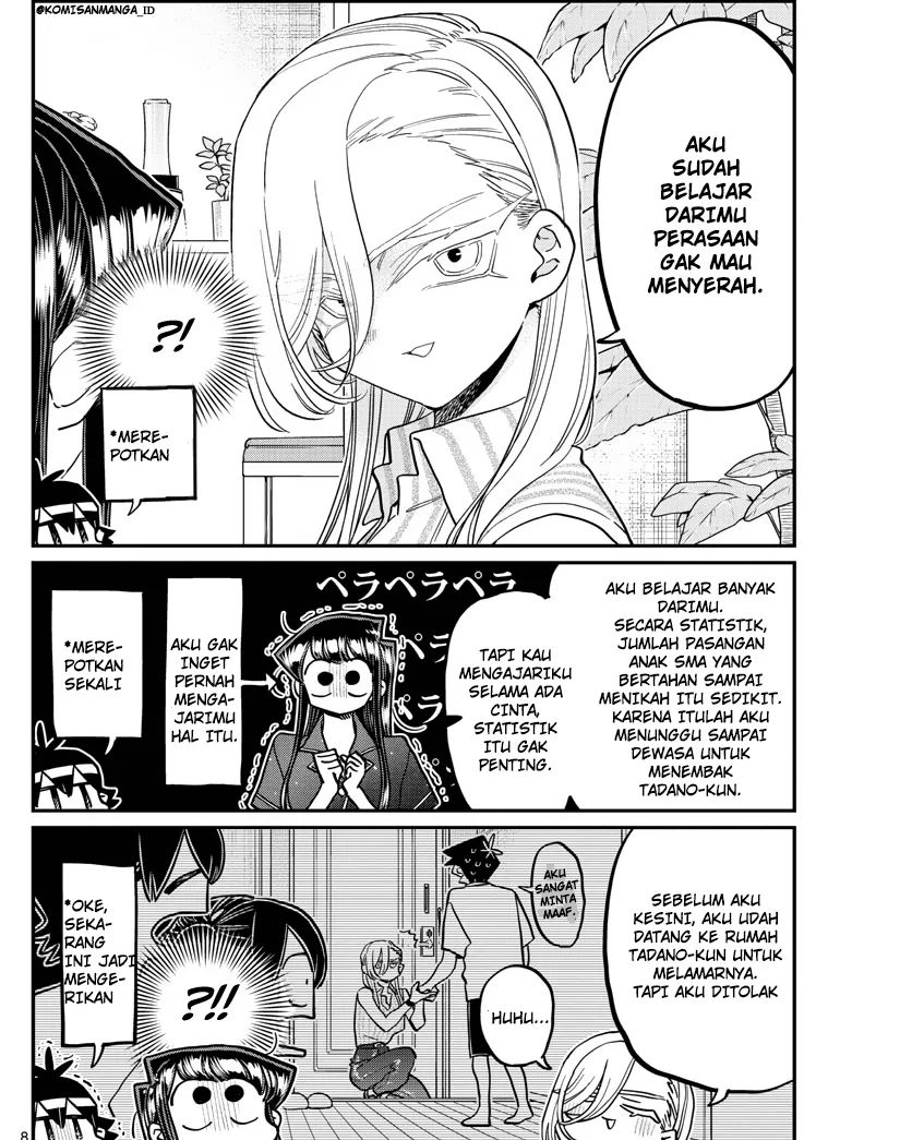 Komi-san wa Komyushou Desu. Chapter 392 Bahasa Indonesia