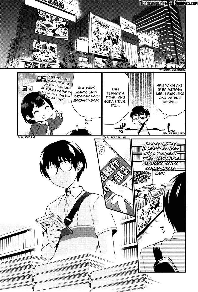 Saenai Heroine no Sodatekata: Koisuru Metronome Chapter 04 Bahasa Indonesia