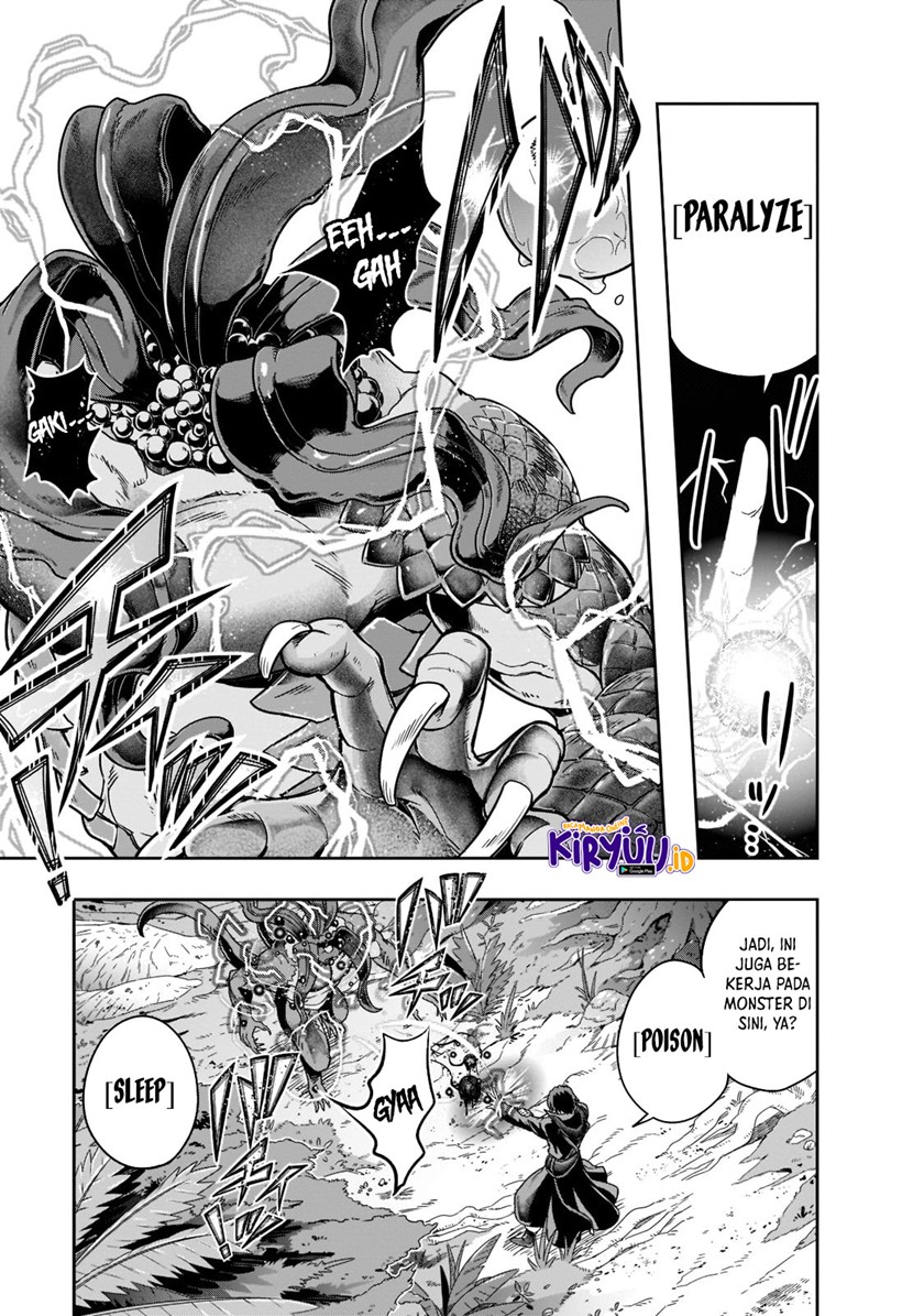 Hazure Waku no [Joutai Ijou Skill] de Saikyou ni Natta Ore ga Subete wo Juurin Suru made Chapter 35 Bahasa Indonesia