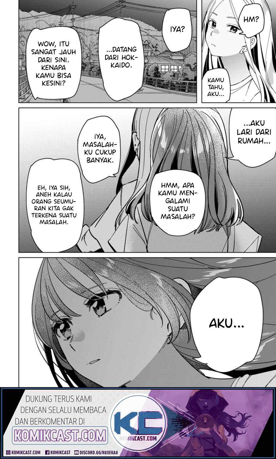 Hige o Soru. Soshite Joshikousei o Hirou. Chapter 24.2 Bahasa Indonesia