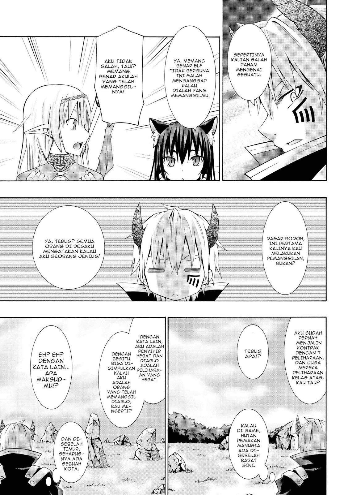 Isekai Maou to Shoukan Shoujo Dorei Majutsu Chapter 01 Bahasa Indonesia