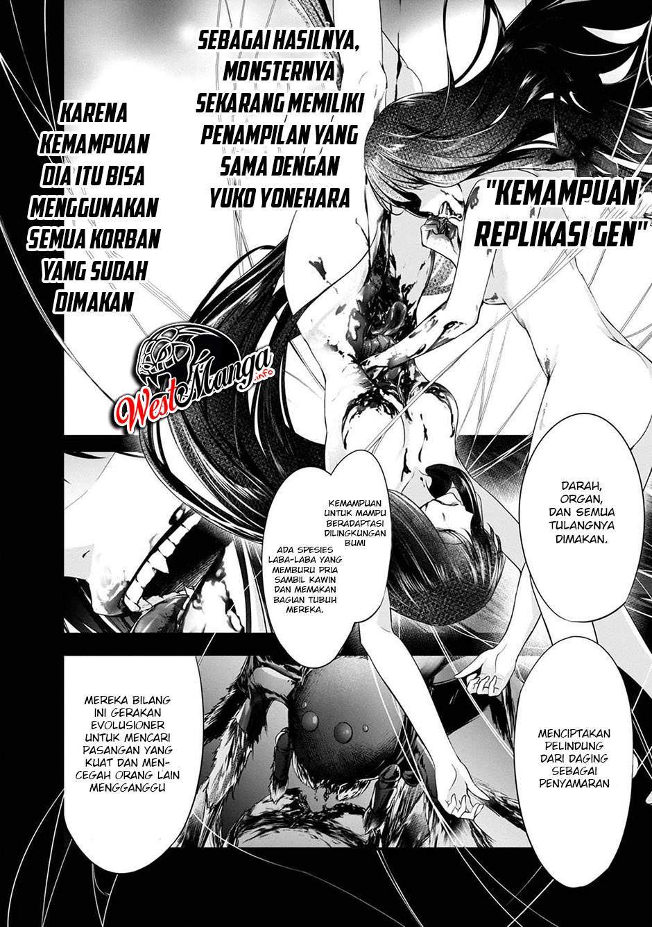 Namae no nai Kaibutsu: Kumo to Shoujo to Ryouki Satsujin Chapter 38 Bahasa Indonesia