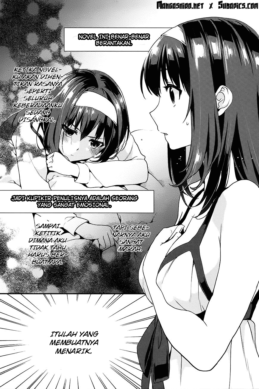 Saenai Heroine no Sodatekata: Koisuru Metronome Chapter 09 Bahasa Indonesia