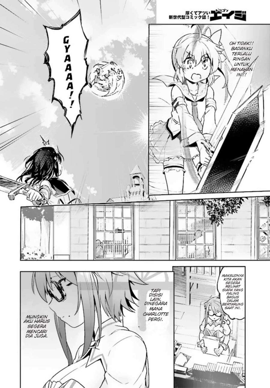 Kenshi o Mezashite Nyugaku Shitanoni Maho Tekisei 9999 Nandesukedo!? Chapter 08 Bahasa Indonesia