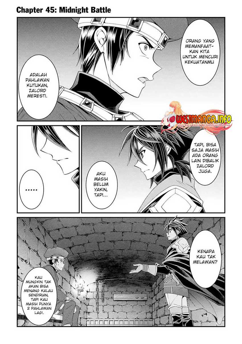 Shikkoku Tsukai no Saikyou Yuusha Nakama Zenin ni Uragirareta node Saikyou no Mamono to Kumimasu Chapter 45 Bahasa Indonesia