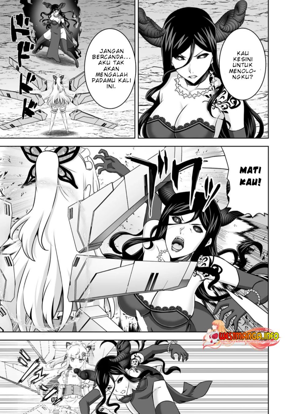 Kami no Techigai de Shindara Zumi de Isekai ni Hourikomare Mashita Chapter 28 Bahasa Indonesia