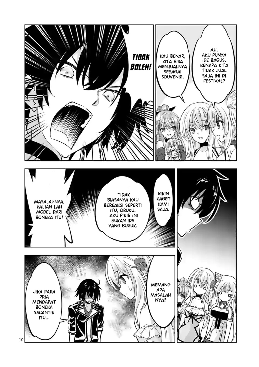 Shijou Saikyou Orc-san no Tanoshii Tanetsuke Harem Zukuri Chapter 95 Bahasa Indonesia