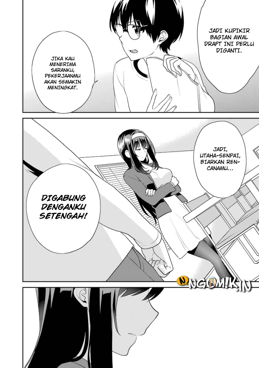 Saenai Heroine no Sodatekata: Koisuru Metronome Chapter 21 Bahasa Indonesia