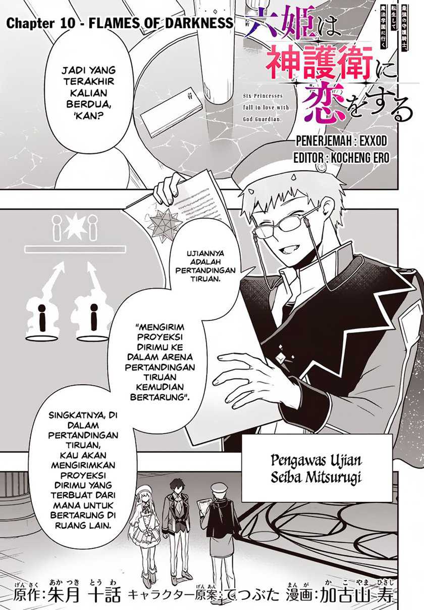 Six Princesses Fall in Love With God Guardian Chapter 10 Bahasa Indonesia