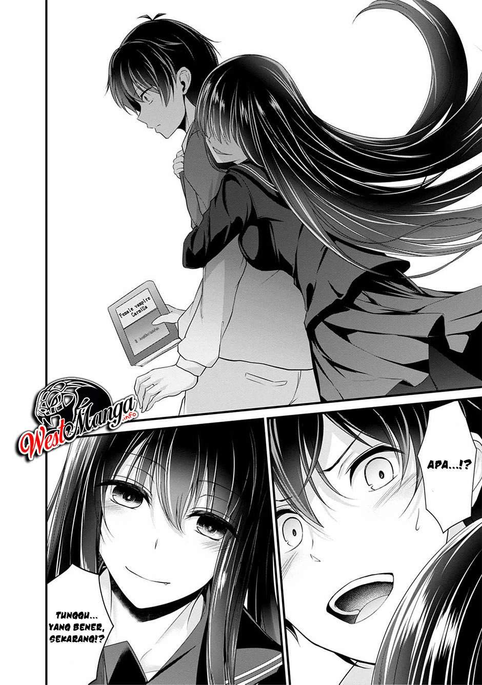 Namae no nai Kaibutsu: Kumo to Shoujo to Ryouki Satsujin Chapter 34 Bahasa Indonesia