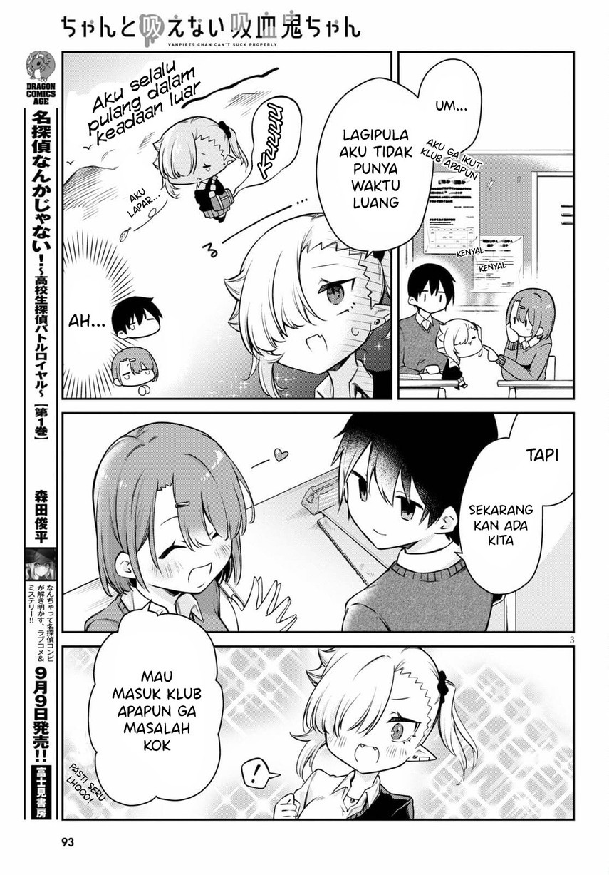 Chanto Suenai Kyuuketsuki-chan Chapter 08 Bahasa Indonesia