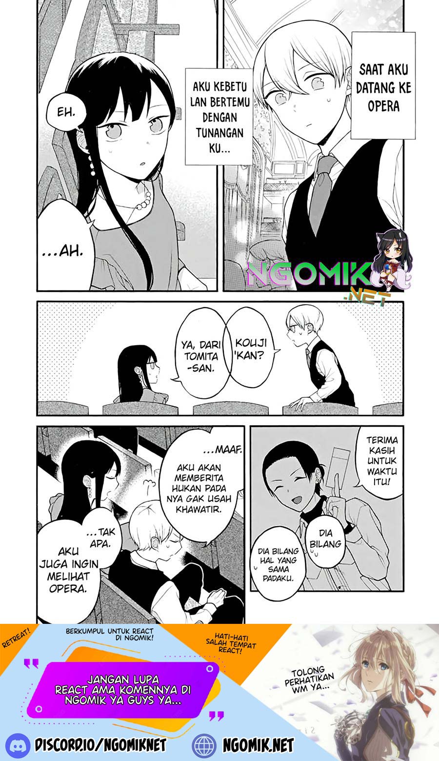 Naka no warui iinazuke no hanashi Chapter 17 Bahasa Indonesia