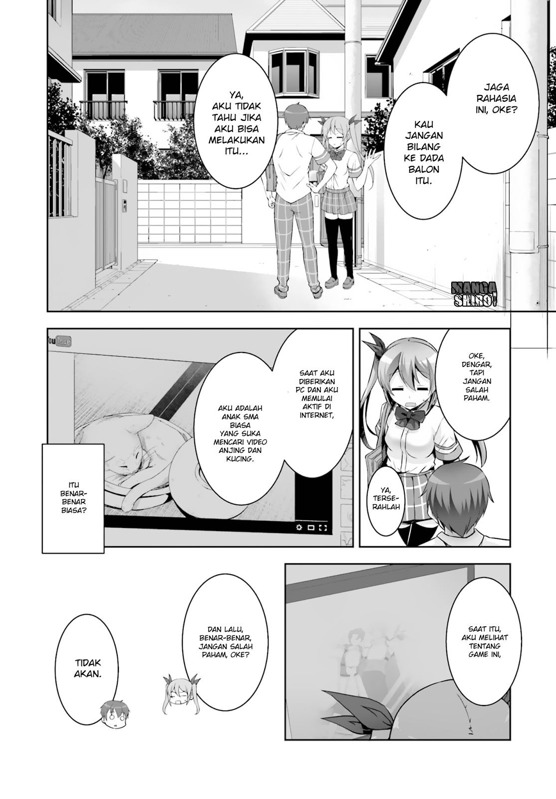 Netoge no Yome wa Onnanoko ja Nai to Omotta? Chapter 15 Bahasa Indonesia