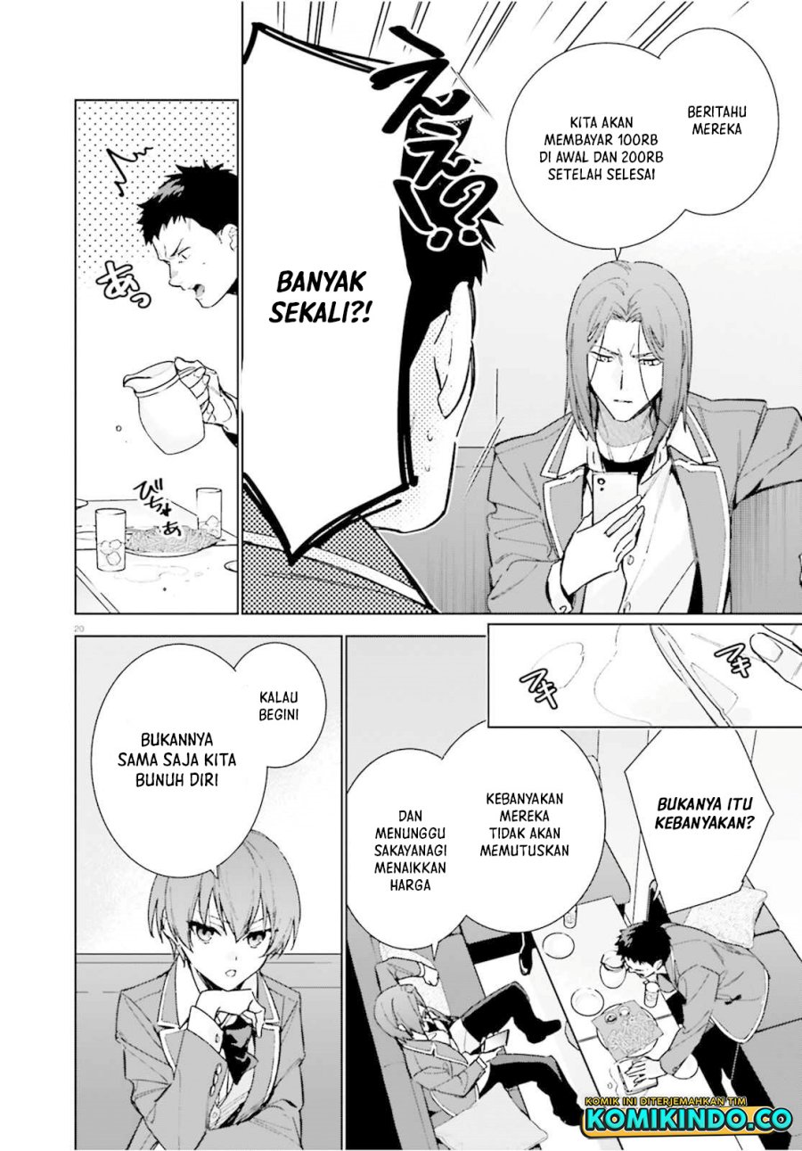 Youkoso Jitsuryoku Shijou Shugi no Kyoushitsu e: 2-nensei-hen Chapter 08.5 Bahasa Indonesia