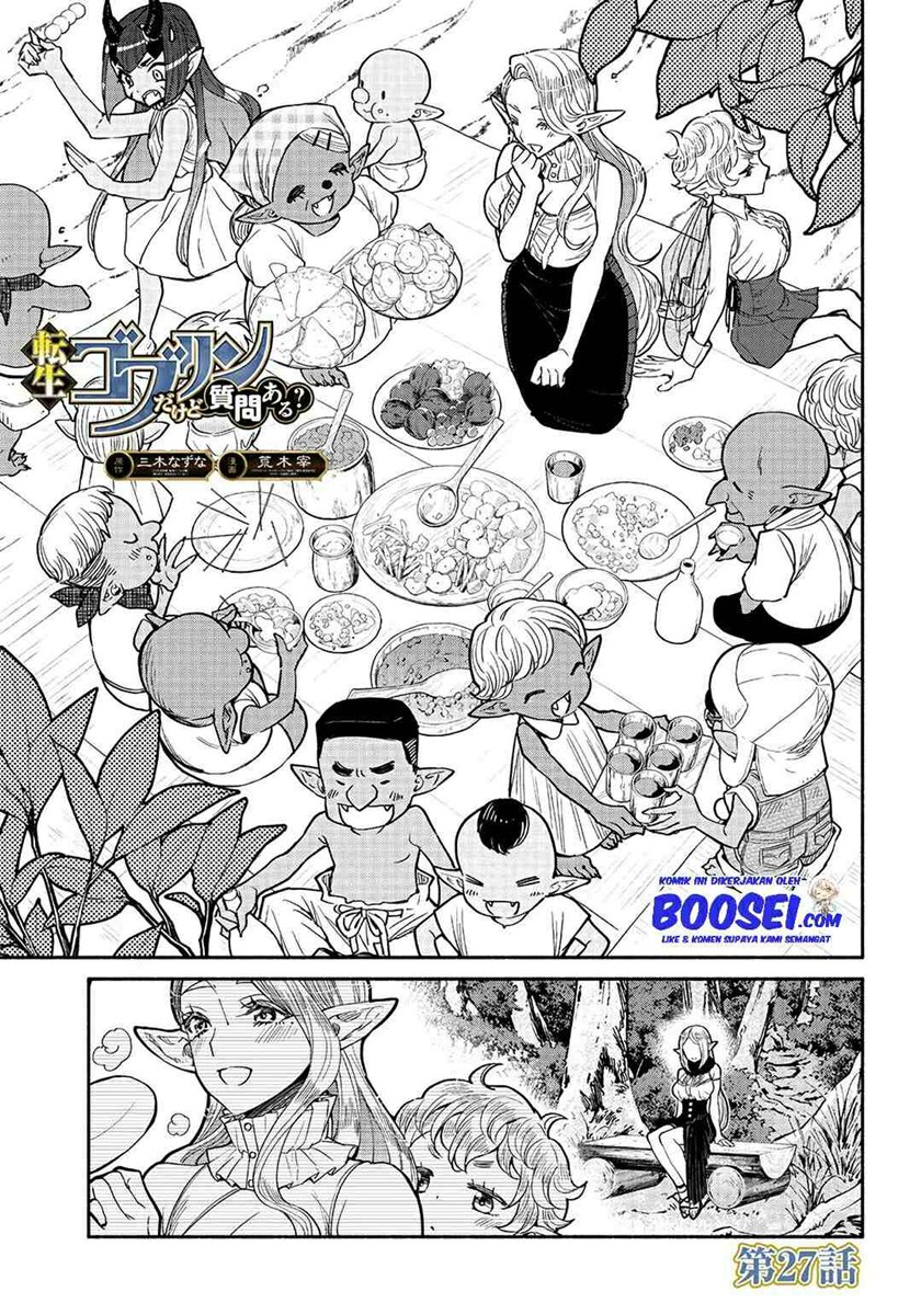 Tensei Goblin da kedo Shitsumon aru? Chapter 27 Bahasa Indonesia