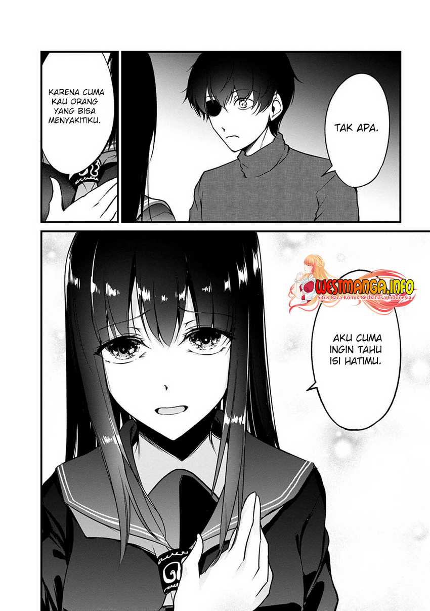 Namae no nai Kaibutsu: Kumo to Shoujo to Ryouki Satsujin Chapter 50 Bahasa Indonesia