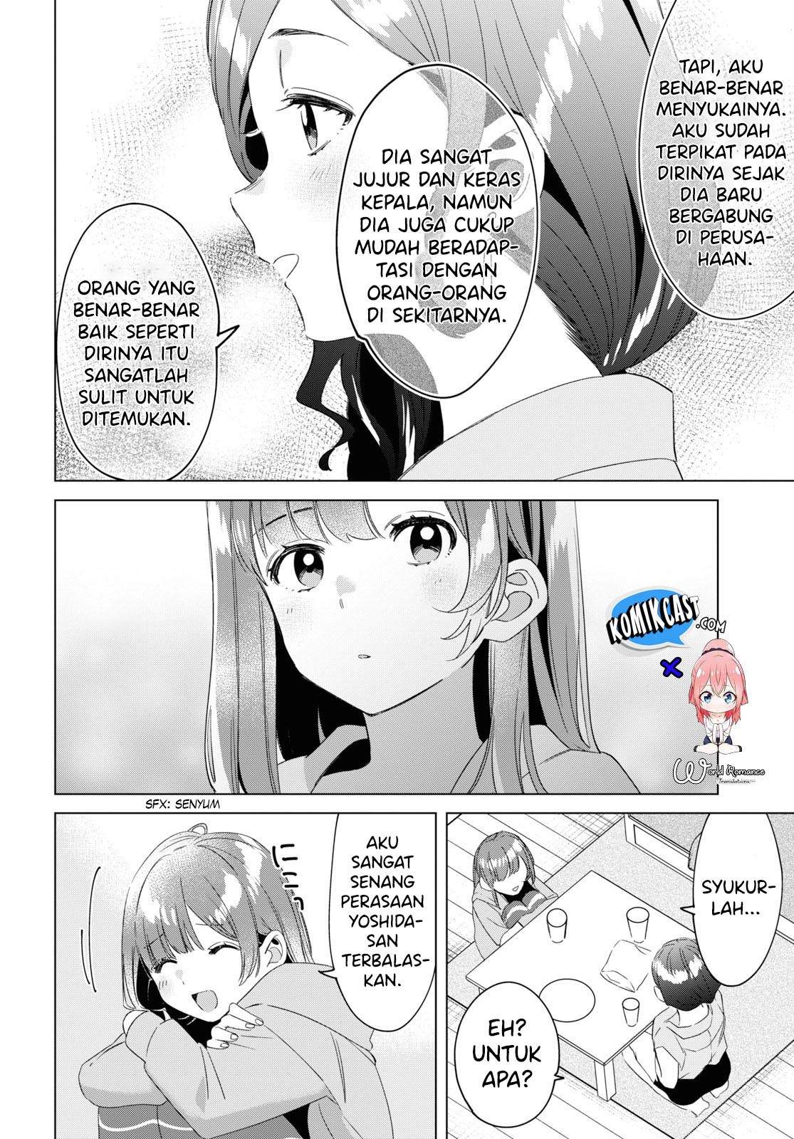 Hige o Soru. Soshite Joshikousei o Hirou. Chapter 16 Bahasa Indonesia