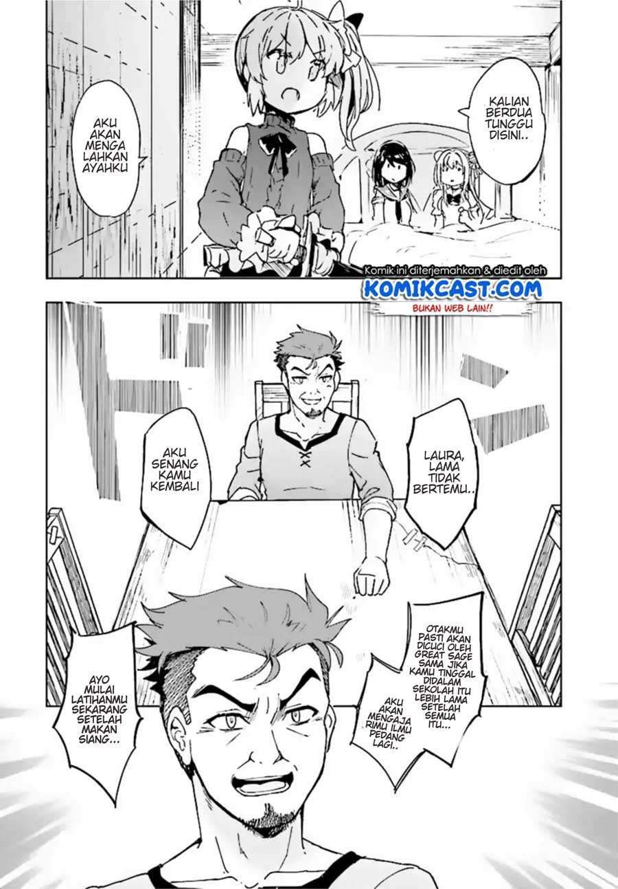 Kenshi o Mezashite Nyugaku Shitanoni Maho Tekisei 9999 Nandesukedo!? Chapter 11 Bahasa Indonesia