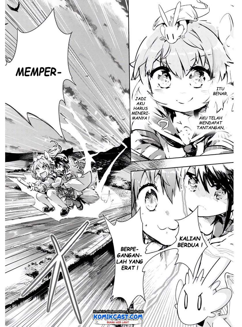 Kenshi o Mezashite Nyugaku Shitanoni Maho Tekisei 9999 Nandesukedo!? Chapter 37 Bahasa Indonesia