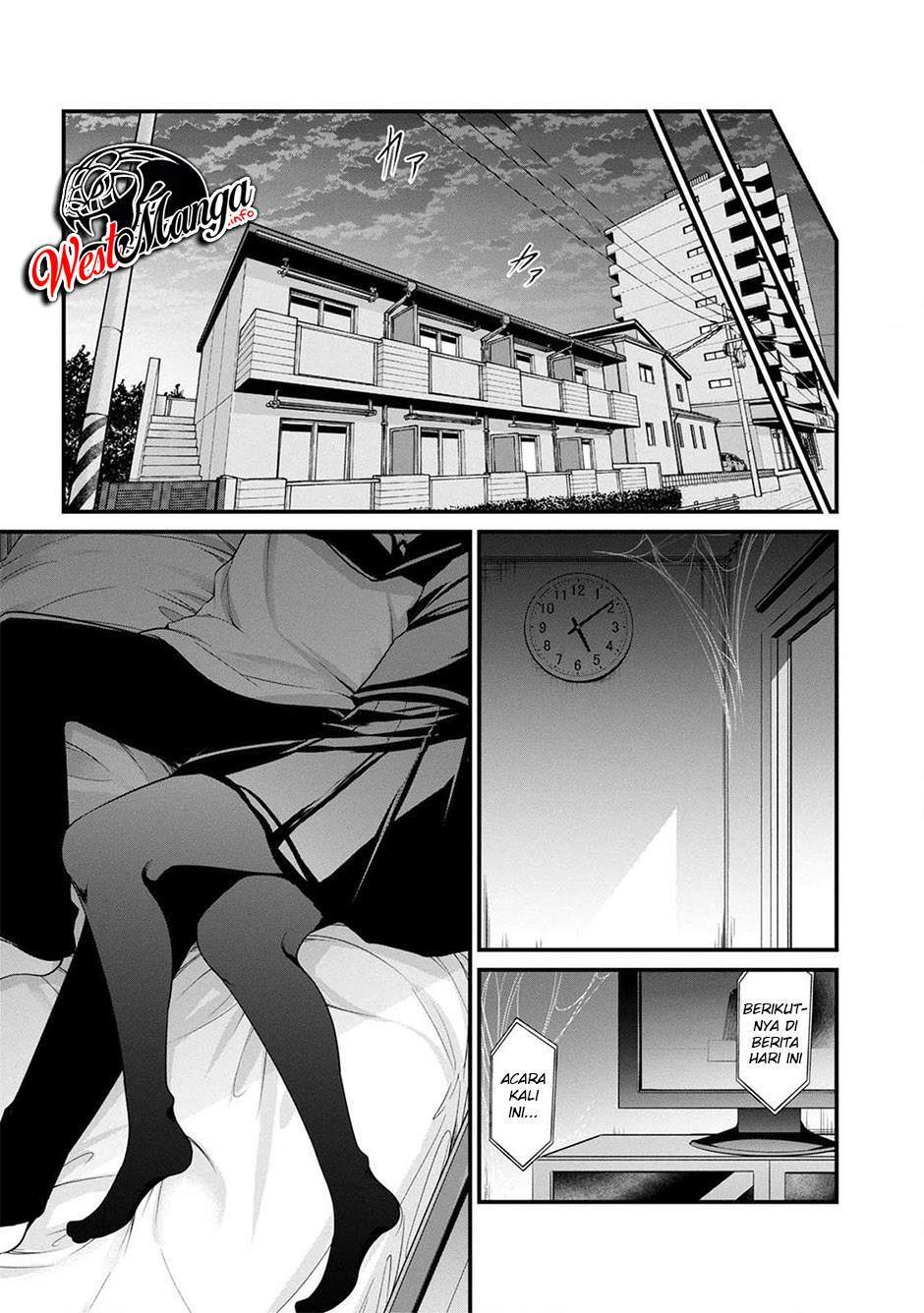 Namae no nai Kaibutsu: Kumo to Shoujo to Ryouki Satsujin Chapter 36 Bahasa Indonesia