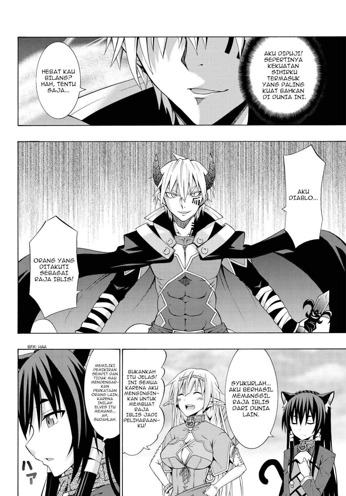 Isekai Maou to Shoukan Shoujo Dorei Majutsu Chapter 01 Bahasa Indonesia